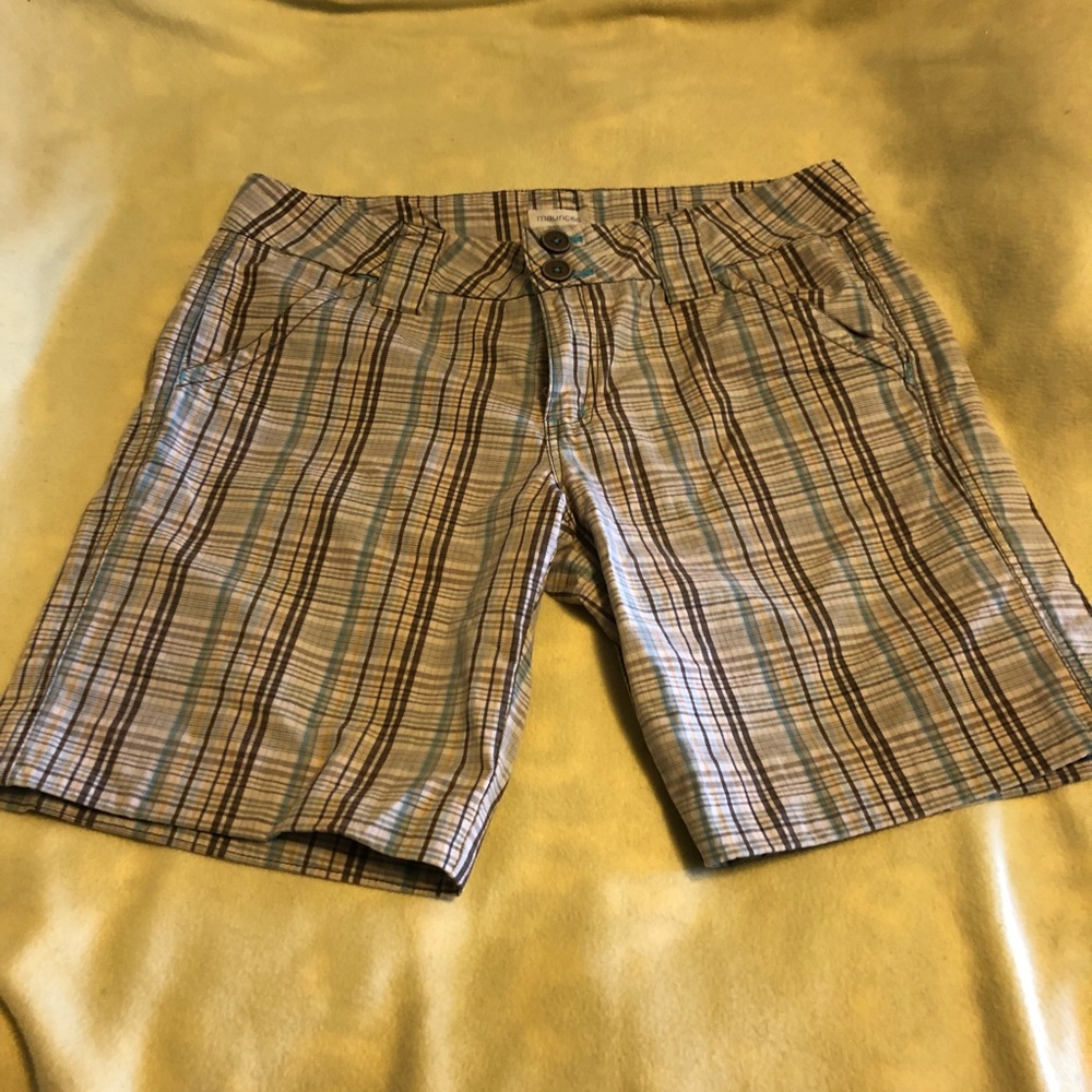 Maurice’s Plaid Shorts